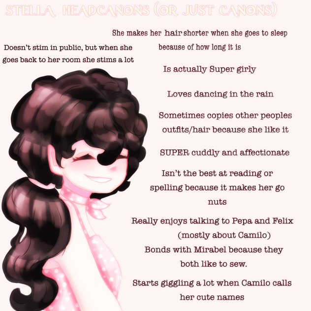 💗Stella (head)canons