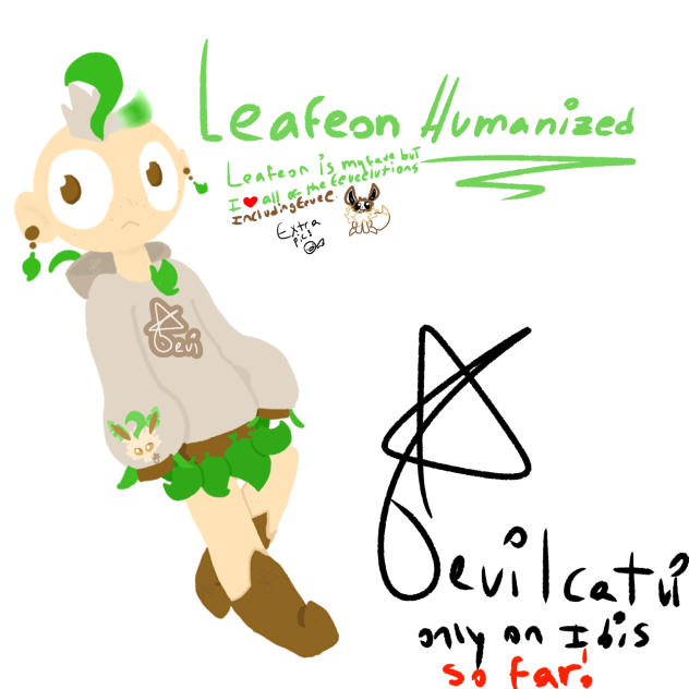 Lea (Humanized Leafeon)