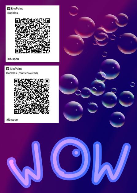 Bubble brushes!