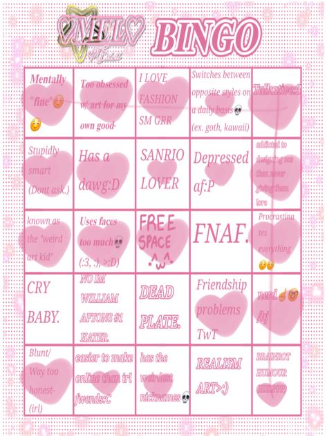 ♡Mel♡ bingo