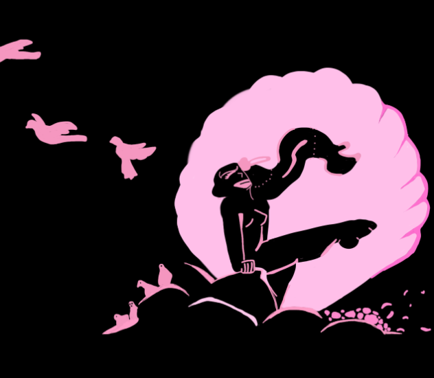 Aphrodite silhouette 🕊️