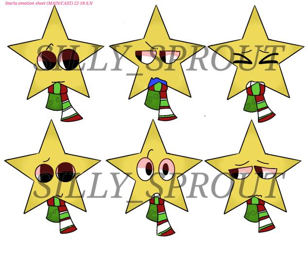 Starla Emotion Sheet!