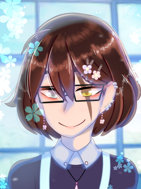 A warm smile - ibisPaint