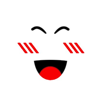 Roblox Super Super Happy Face Red