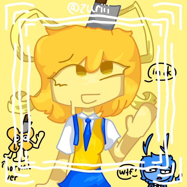 X + a knife on head- bfdi bfb xfohv tpot