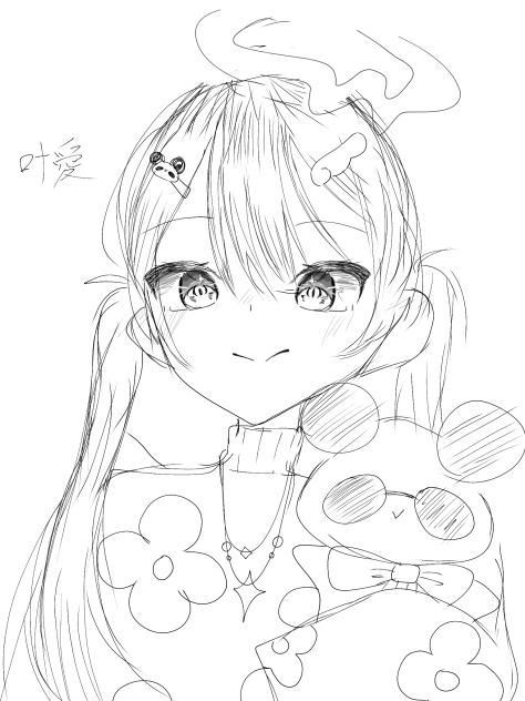 新代理ちゃん　ラフ