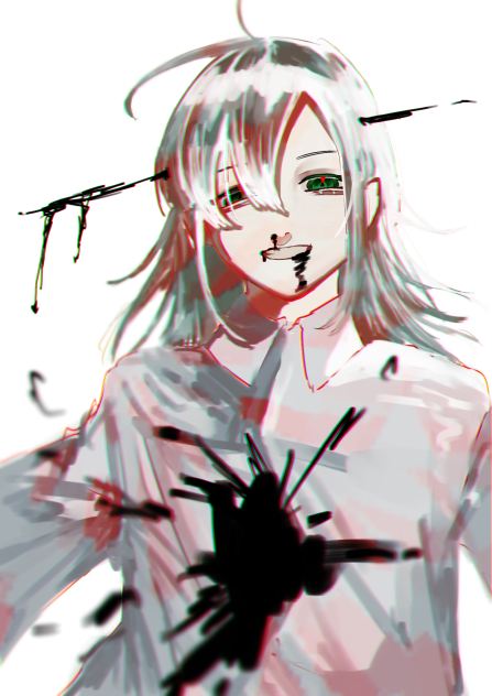 黒く濁る