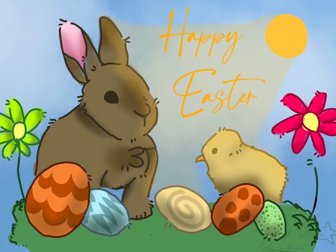 Easter specil ♥️ ️🧡💛💚💙💜 - ibisPaint