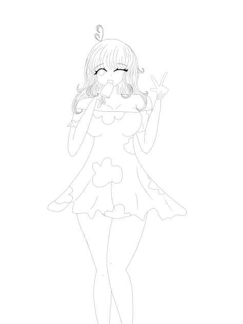 💗Patrick line art lol💗