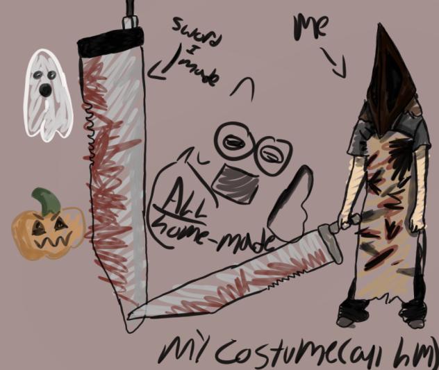 My Halloween costume silent hill
