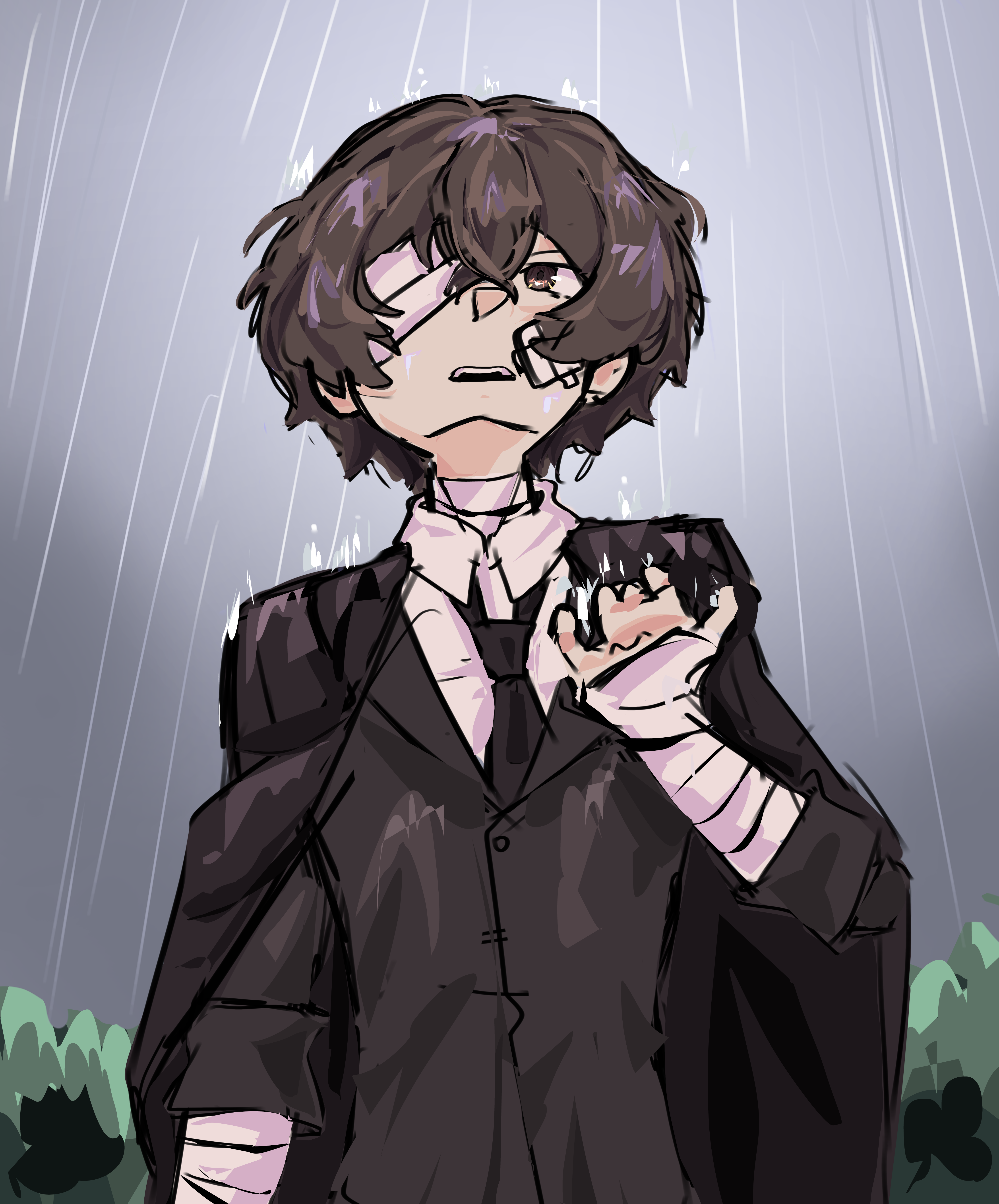 In the Rain - ibisPaint