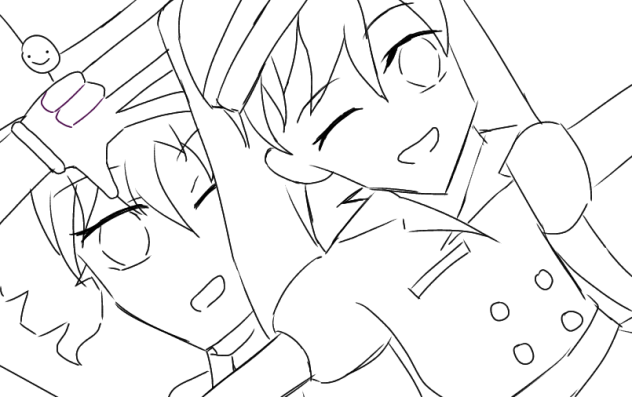 メズマライザー塗り絵！