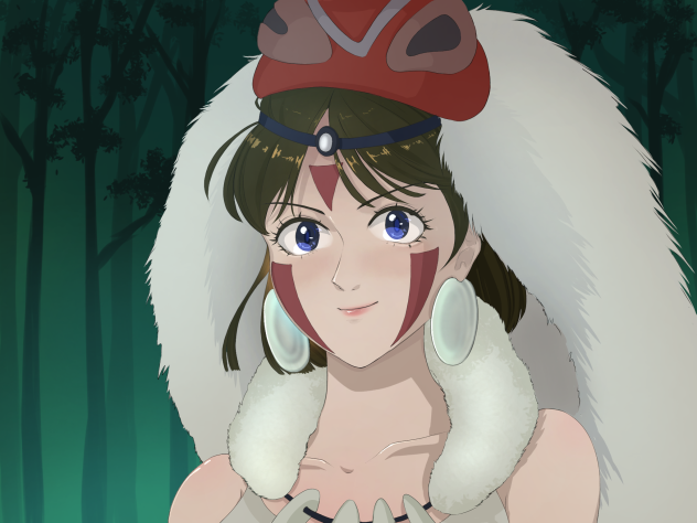[fanart] princess mononoke
