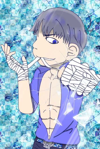 【六つ子】マフィアとギャングが混ざったカラ松【完全自分絵】