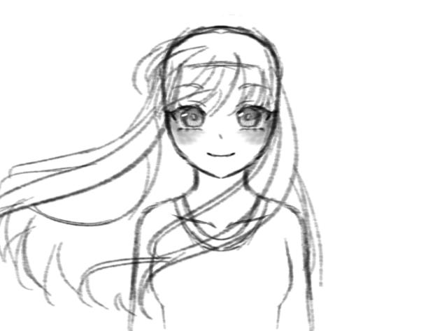 Hair Animation Test (Back and Forth)