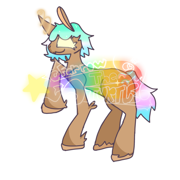 Me as a unicorn 🦄🦄🌈