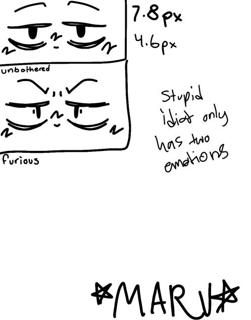 Maru's expressions