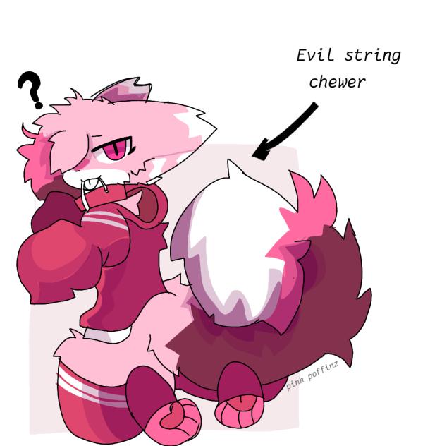 Evil string chewer!