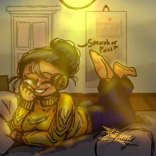 Day 8 of using holly guacamole's poses