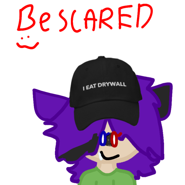 she eats drywall