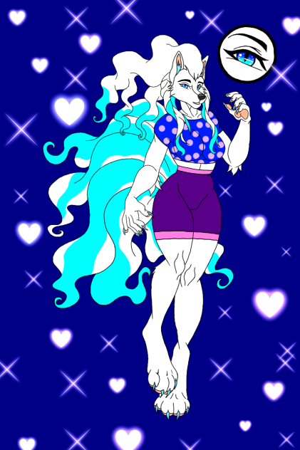 IceHeart Melody 9 tails form