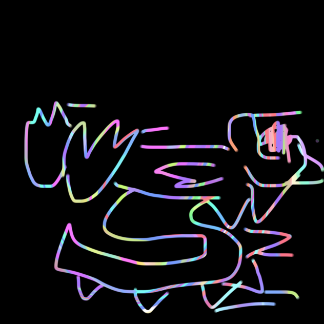 Colorful Sliding Tail Kick