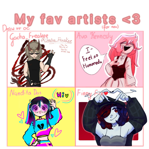 Blanka kubińska's Fav artists!