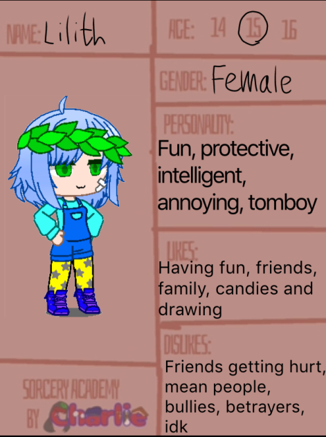 2nd sheet for sorcery academy