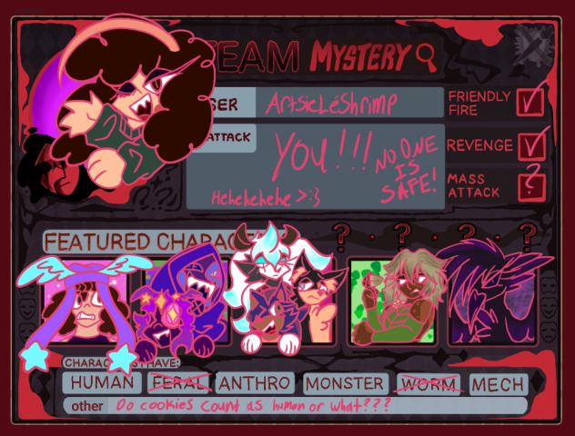 ArtFight Team Mystery Card