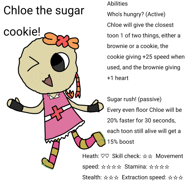 Chloe the sugar cookie!