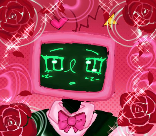 anime characters falling in love be like