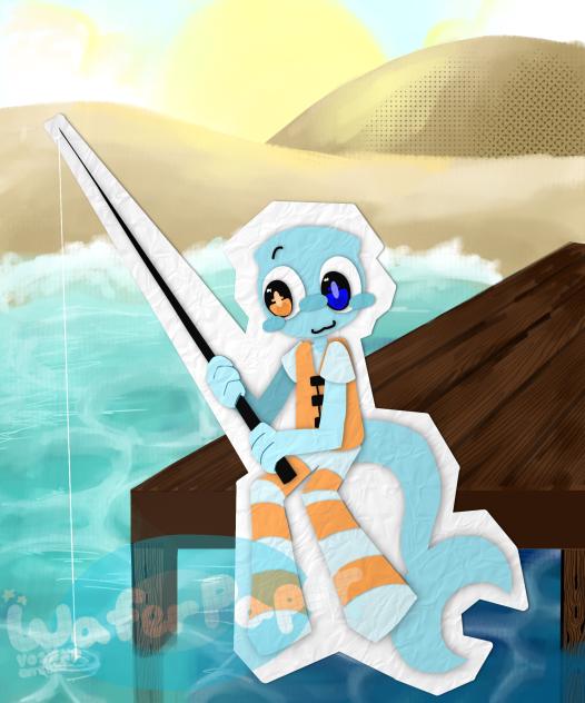 A cool drawing of Finn I made