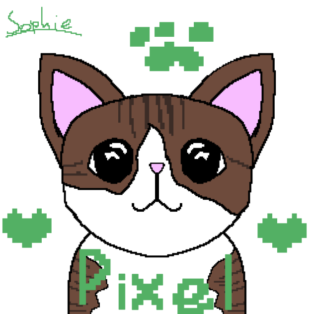 pixel in pixel art