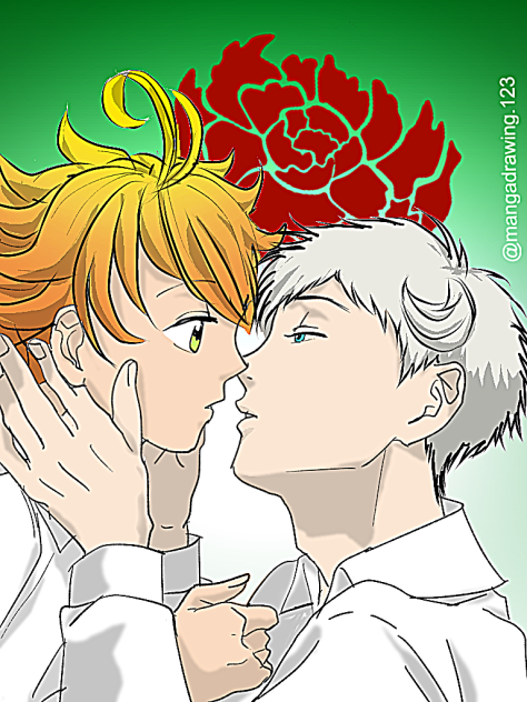 Drawing promised Neverland Ibispaint