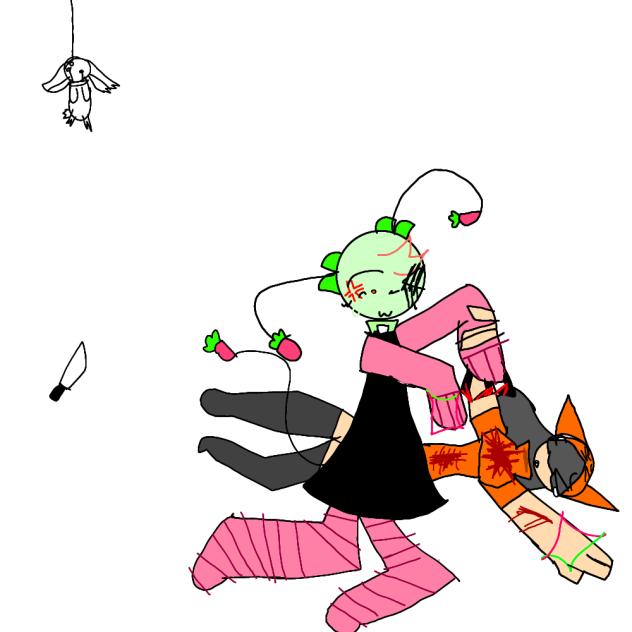 this dumb girl deserves it