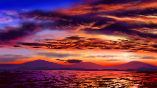 夕焼けさん