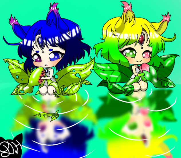 Plant girls (Redraw)