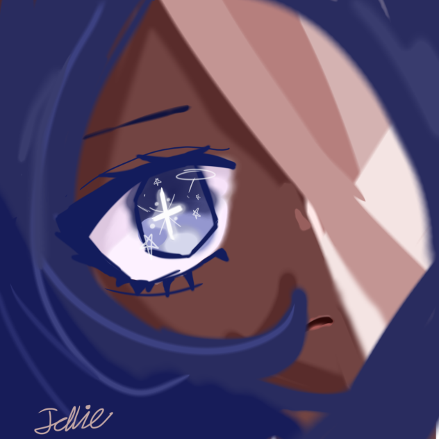 Starry eyes - ibisPaint
