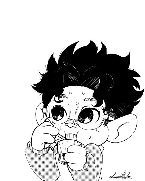 okarun in a Trolls version