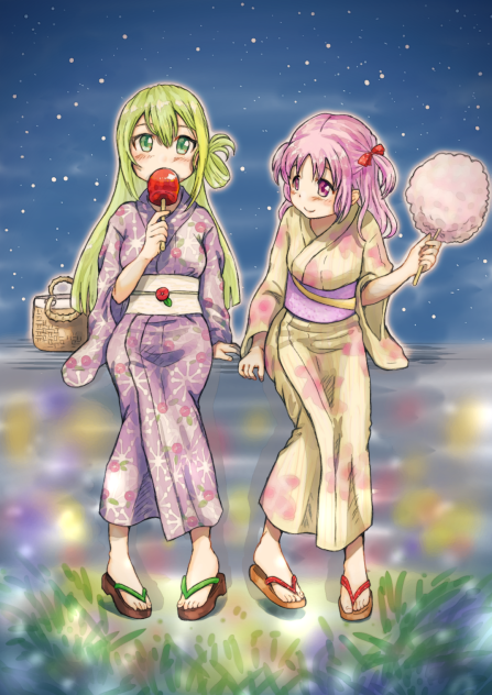 浴衣もたまにはいいカモ