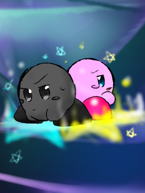 カービィと鏡 - ibisPaint