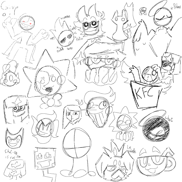 SO MUCH DOODLES SO MUCH FANDOMS