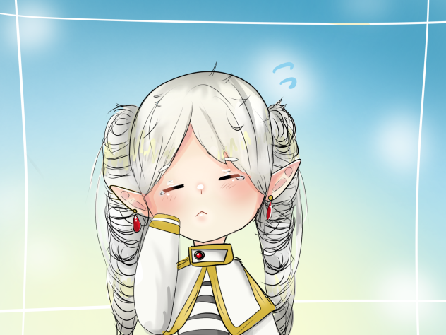 縦ロールになっちゃた(‘；－；’)
