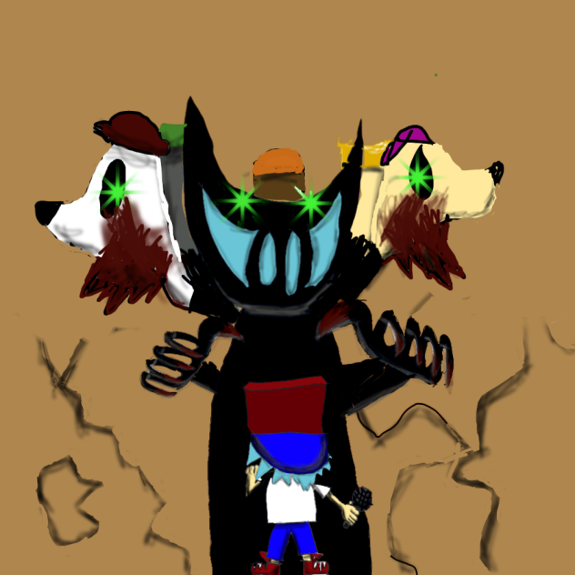 bf vs Leon (fnf paw patrol creepypasta)