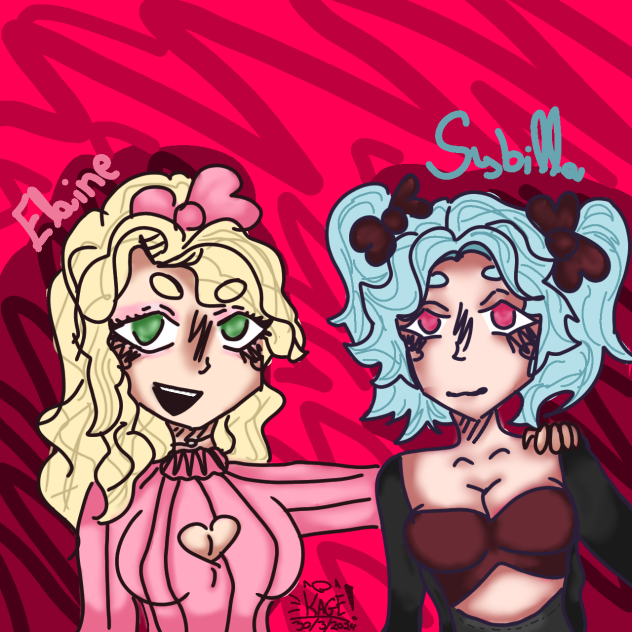 ELAINE AND SYBILLA!!!