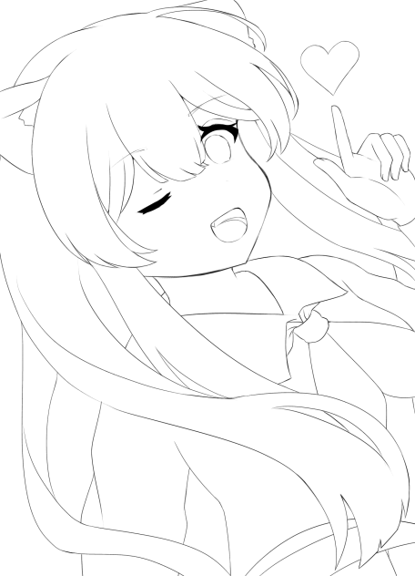 ﾊﾞﾝｯ💕線画