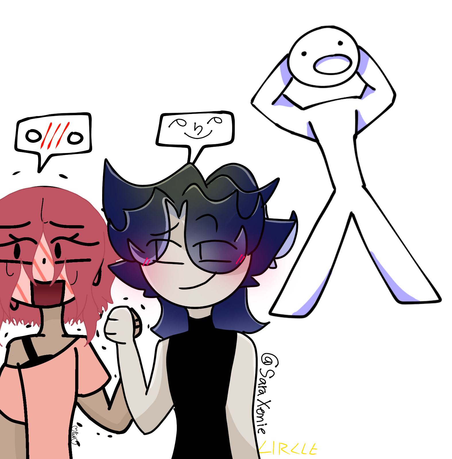 Silly collab! - ibisPaint