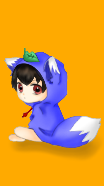 トレス 男の子【塗ってみた】