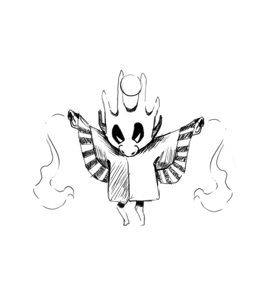 The little dark friend magician