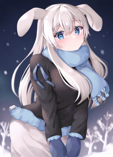 雪うさぎ